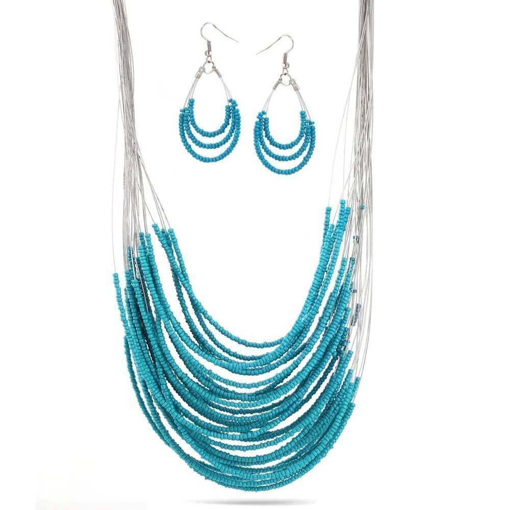DURBAN SUNRISE STATEMENT NECKLACE DK5